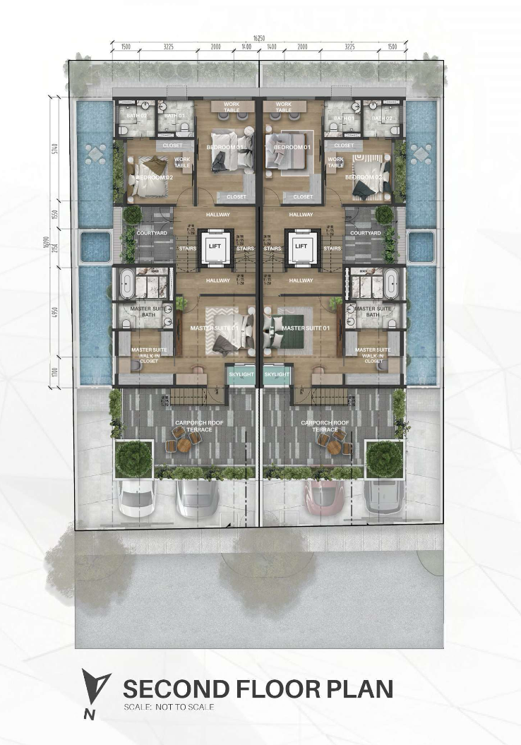 Tattersall Residences 6 Bedroom Floor Plan 1