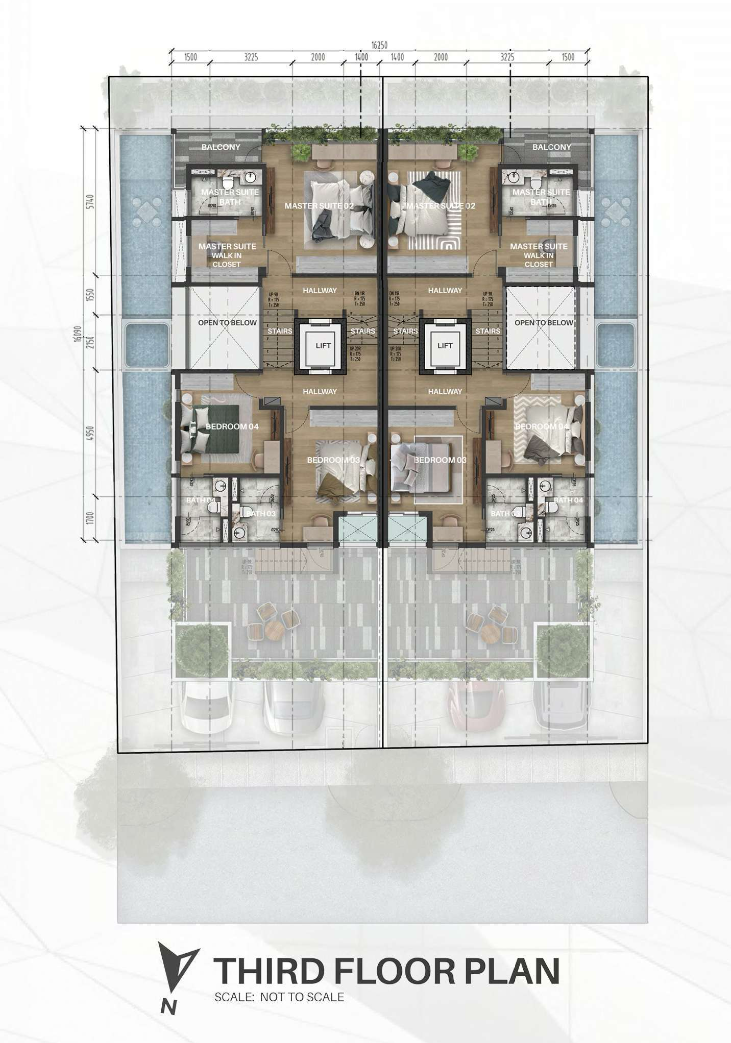 Tattersall Residences 6 Bedroom Floor Plan 2